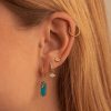 Boucles D'Oreilles Femme L'Atelier d'Amaya | Piercing Tragus Losange Facett [ L'Unit ] Plaqu Or