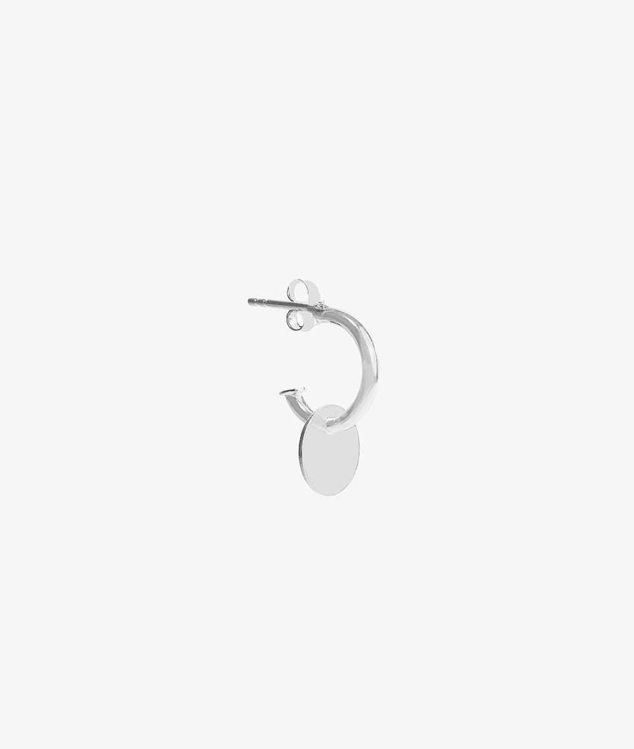 Boucles D'Oreilles Femme L'Atelier d'Amaya | Boucle D'Oreille Cr Ole Et M Daille [ L'Unit ] Argent 925