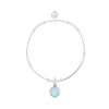 Bracelets Femme L'Atelier d'Amaya | Bracelet Perles 2 Mm Et Tubes Avec Amazonite Sertie Argent 925