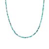 Bijoux Femme L'Atelier d'Amaya | Collier Perles Turquoise Reconstitu E Plaqu Or