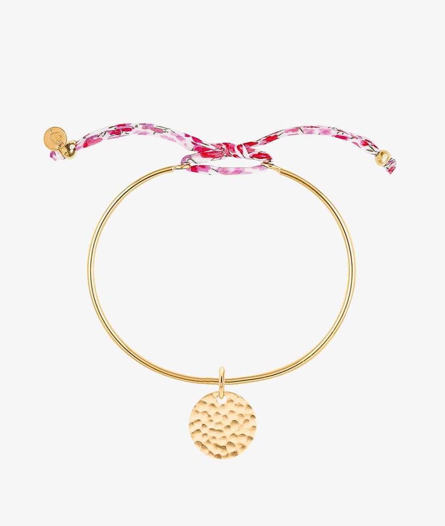 Bracelets Femme L'Atelier d'Amaya | Bracelet Jonc Cordon Liberty Et M Daille Martel E Plaqu Or