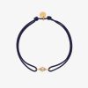 Bracelets Femme L'Atelier d'Amaya | Bracelet Cordon Et Losange Zircon Plaqu Or