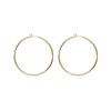 Boucles D'Oreilles Femme L'Atelier d'Amaya | Boucles D'Oreilles Cr Oles 5 Cm Plaqu Or