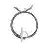 Bracelets Femme L'Atelier d'Amaya | Galon De Soie Et Fermoir Argent 925