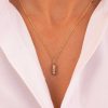 Colliers Femme L'Atelier d'Amaya | Collier Cha Ne Pendentif Secret Plaqu Or