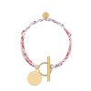 Bracelets Femme L'Atelier d'Amaya | Bracelet Liberty Fermoir Et M Daille Plaqu Or