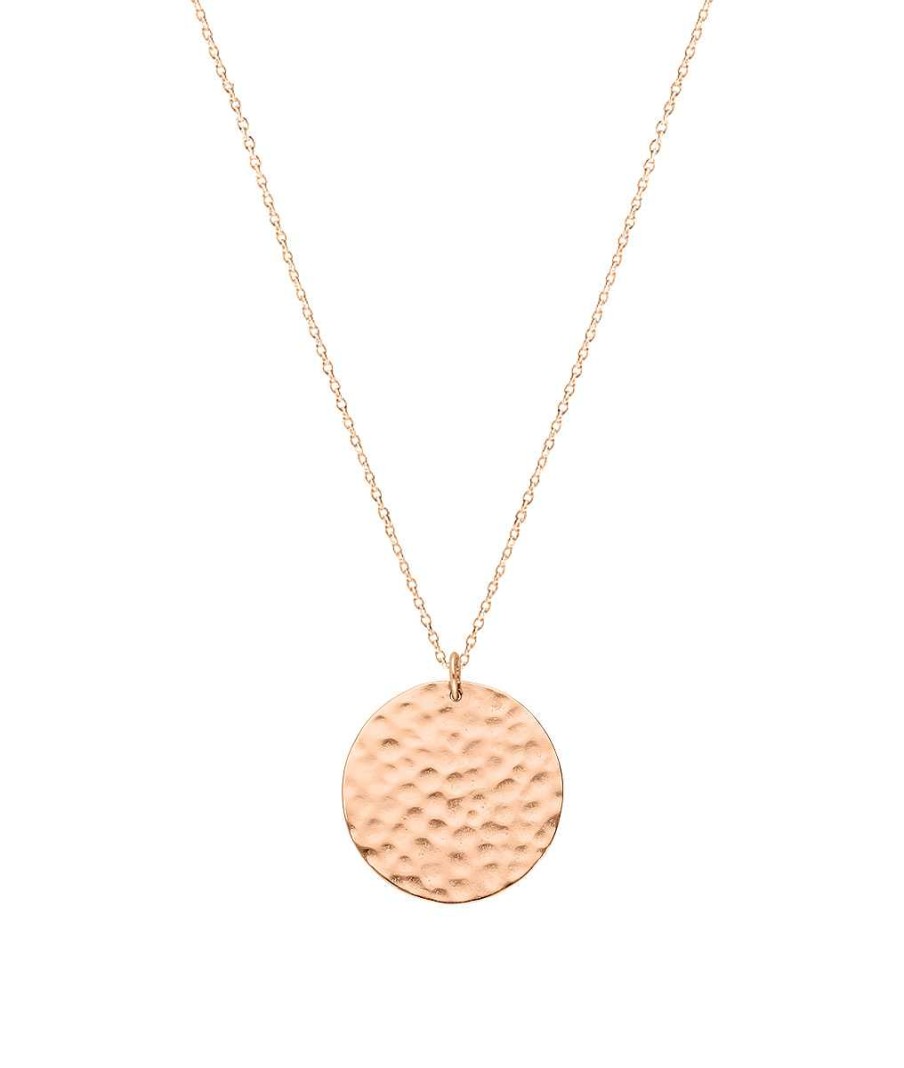 Colliers Femme L'Atelier d'Amaya | Collier Cha Ne Grande M Daille Martel E Plaqu Or Rose