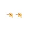 Boucles D'Oreilles Femme L'Atelier d'Amaya | Boucles D'Oreilles Puces Croix Plaqu Or