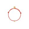 Bijoux Enfant L'Atelier d'Amaya | Bracelet Cordon Mini Lune Pour Enfant Plaqu Or