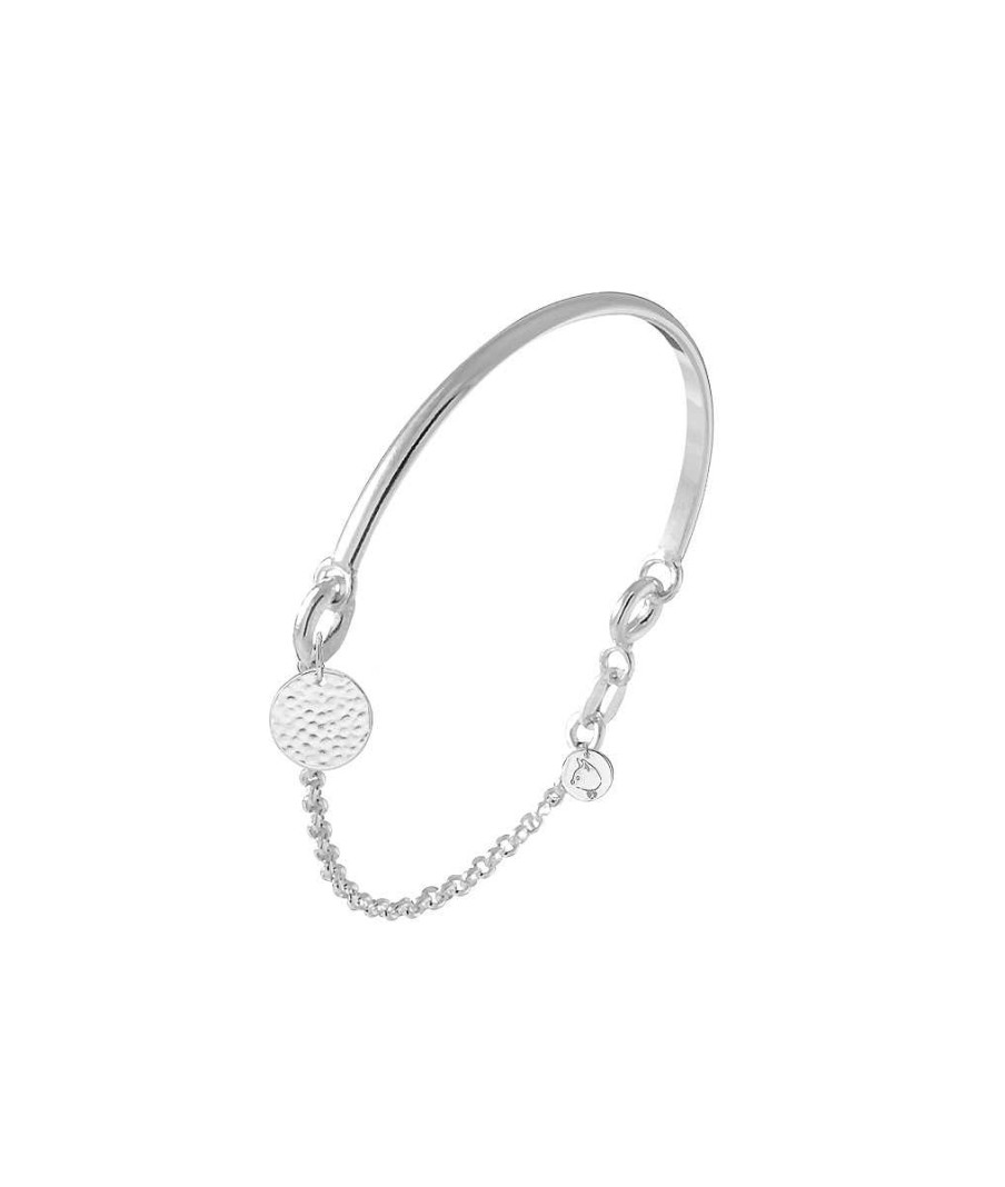 Bracelets Femme L'Atelier d'Amaya | Demi Jonc Cha Nette Mini M Daille Martel E Argent 925