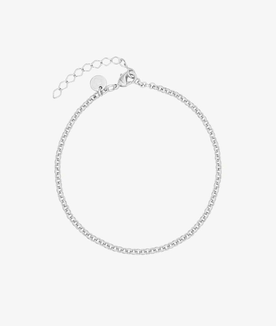 Bijoux Homme L'Atelier d'Amaya | Bracelet Cha Ne Maille Paisse Pour Homme Argent 925