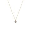 Colliers Femme L'Atelier d'Amaya | Collier Cha Ne Et Labradorite Suspendue Plaqu Or