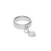 Bagues Femme L'Atelier d'Amaya | Bague Coquillage Suspendu Argent 925