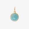 Pendentifs L'Atelier d'Amaya | M Daille Amazonite Plaqu Or