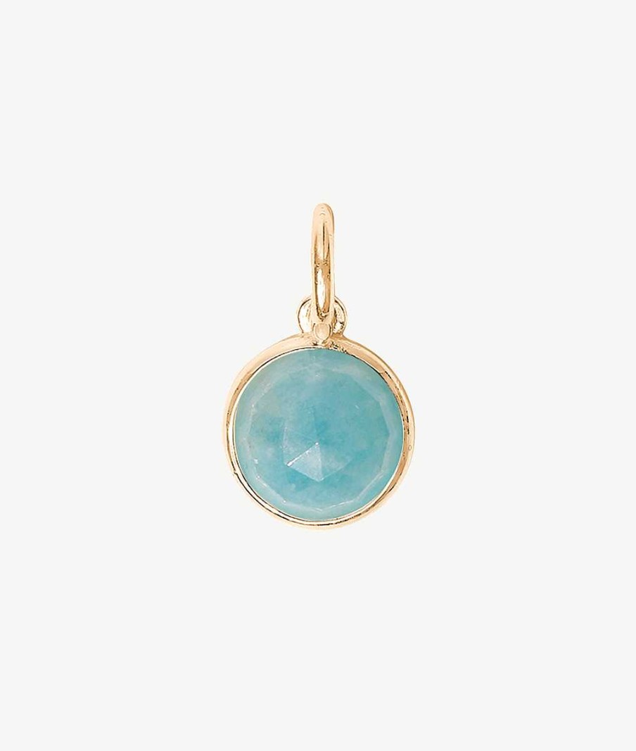 Pendentifs L'Atelier d'Amaya | M Daille Amazonite Plaqu Or