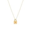 Colliers Femme L'Atelier d'Amaya | Collier Cha Ne M Daille Cadenas Plaqu Or