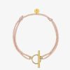 Bracelets Femme L'Atelier d'Amaya | Bracelet Cordon Scintillant Fermoir Plaqu Or