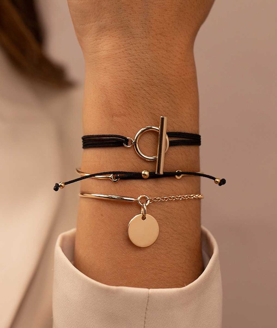 Bracelets Femme L'Atelier d'Amaya | Trio Ala S Plaqu Or