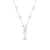 Colliers Femme L'Atelier d'Amaya | Collier Cha Ne Perl E Pendentif Initiale Argent 925