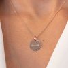 Colliers Femme L'Atelier d'Amaya | Collier Cha Ne M Daille Plate Plaqu Or Rose