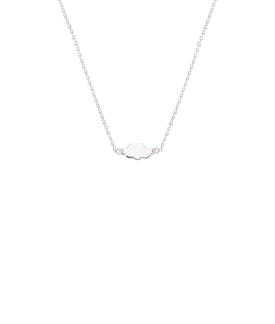 Colliers Femme L'Atelier d'Amaya | Collier Cha Ne Petit Nuage Argent 925