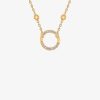 Colliers Femme L'Atelier d'Amaya | Collier Cha Ne Perl E Et Mousqueton Rond Plaqu Or