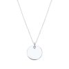 Bijoux Enfant L'Atelier d'Amaya | Collier Cha Ne M Daille Plate Pour Enfant Argent 925