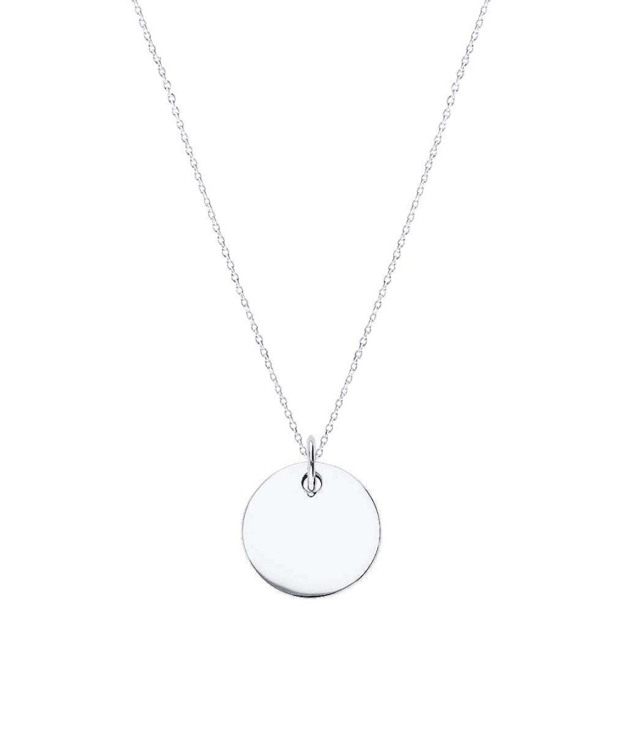 Bijoux Enfant L'Atelier d'Amaya | Collier Cha Ne M Daille Plate Pour Enfant Argent 925