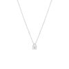 Colliers Femme L'Atelier d'Amaya | Collier Cha Ne Et M Daille Cadenas Goutte Argent 925