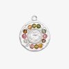 Pendentifs L'Atelier d'Amaya | M Daille Ronde Martel E Et Perles Tourmaline Argent 925