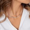 Colliers Femme L'Atelier d'Amaya | Collier Cha Ne Maille Anglaise Argent 925