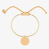 Bracelets Femme L'Atelier d'Amaya | Bracelet Jonc Cordon Et M Daille Plaqu Or